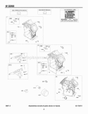 Cylinders Governor Lever Oil Filter Diagram and Parts List for 613275-1155-B1  Briggs and Stratton Engine